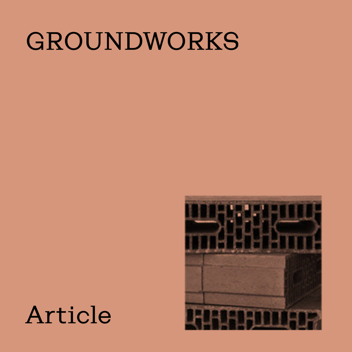 GROUND WORKS