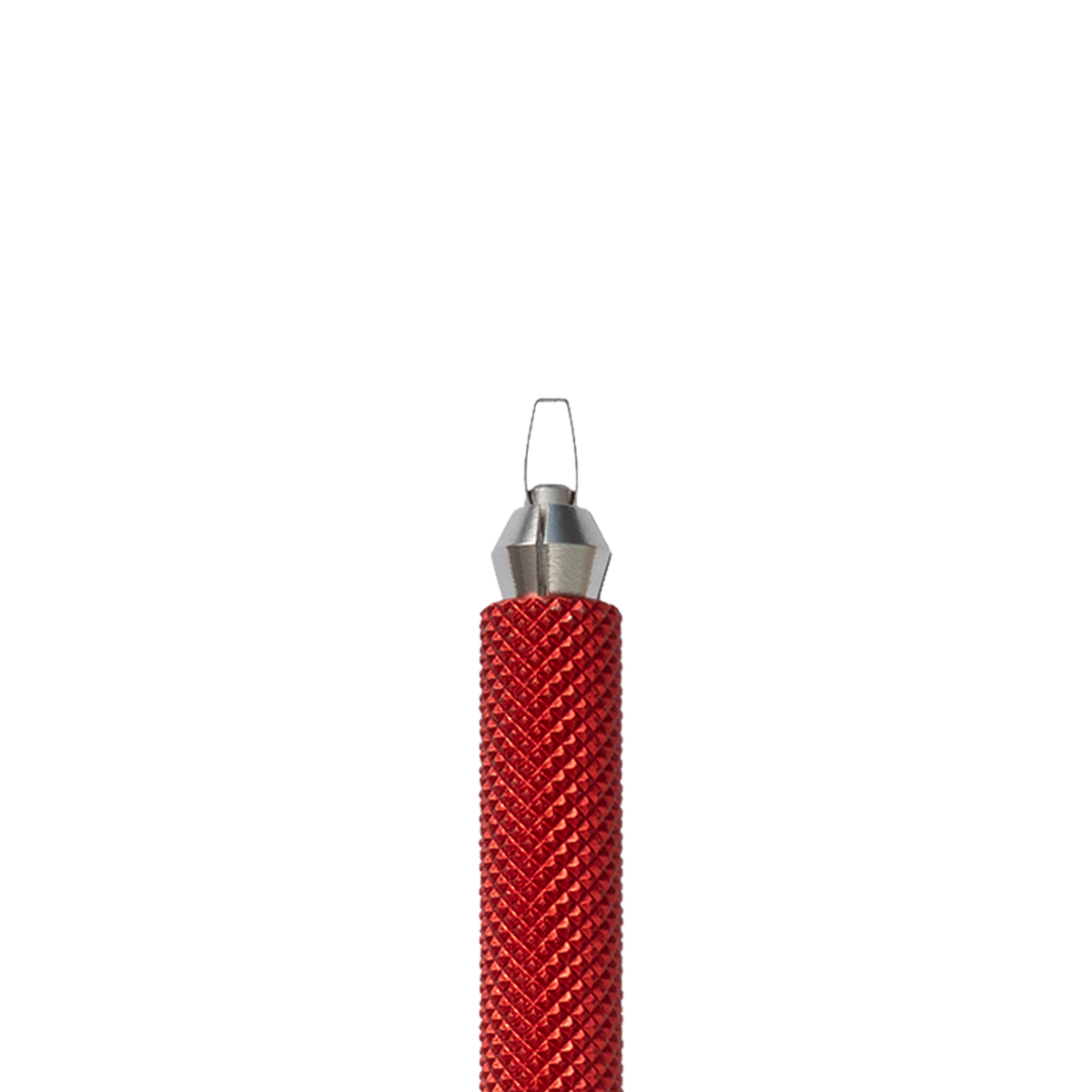 The BuschKraft Dragonfly carving tool, tapered metal body for close control.