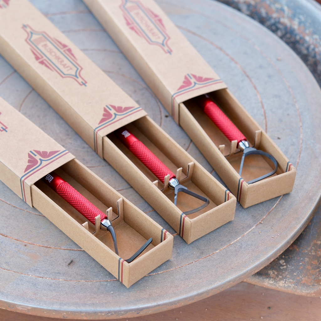 The BuschKraft Dragonfly Classic 7 trimming tool, tapered metal body for close control.