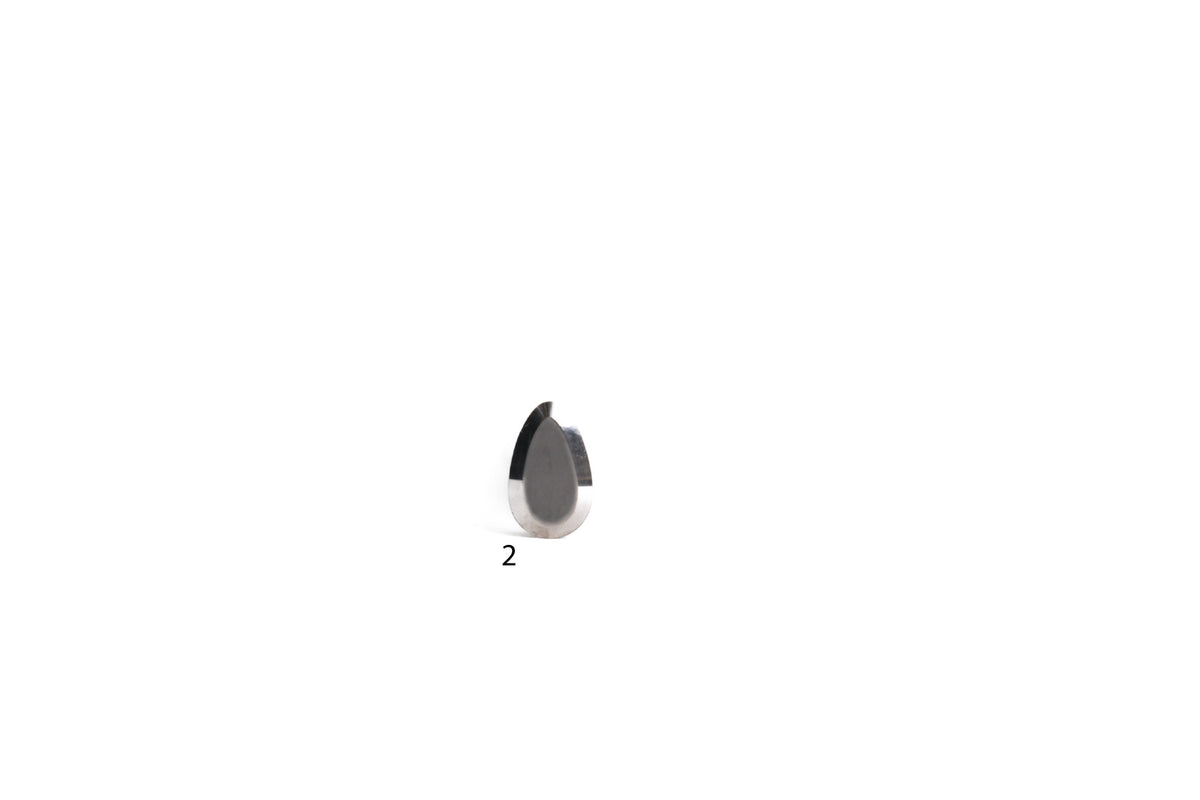 Tungsten steel pottery trimming tool with a small head
