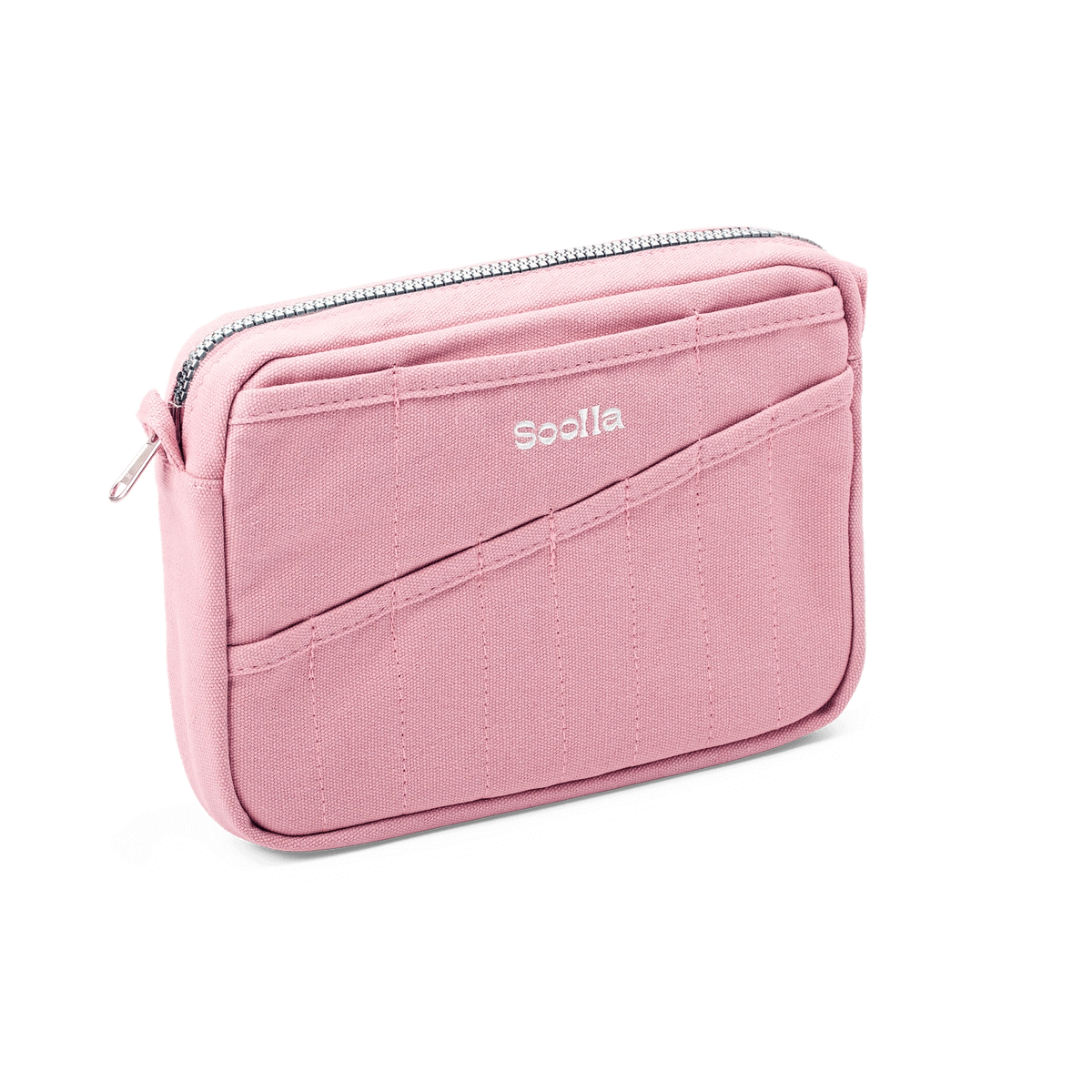 Soolla Studio Pouch, Canvas Tool Pouch in Desert Rose