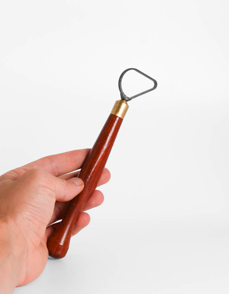 Carbide-tipped pottery trimming tool, GLOST Glaze Studio