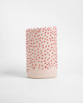 Bright pink Liquid Gloop glaze, perfect for adding vibrant finishes and textured effects to ceramic pieces.