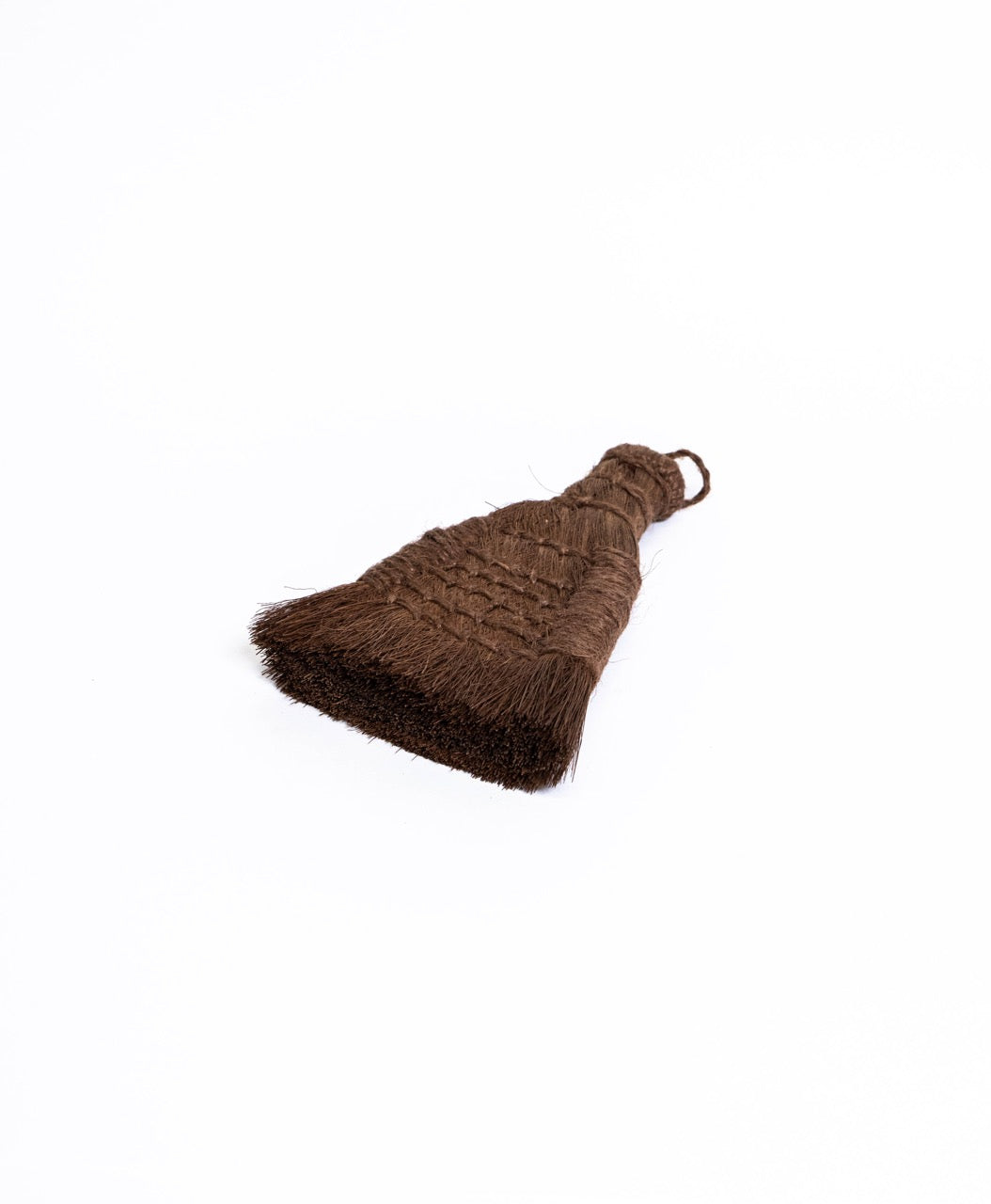 Natural-bristle palm brushes for slip decoration and mark-making, from GLOST