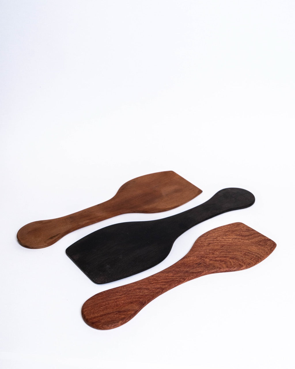 Wooden paddles for shaping and compressing handbuilt clay forms, from GLOST