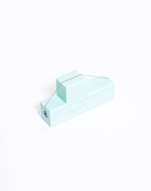Bevel wire tools for cutting angled slab edges from GLOST