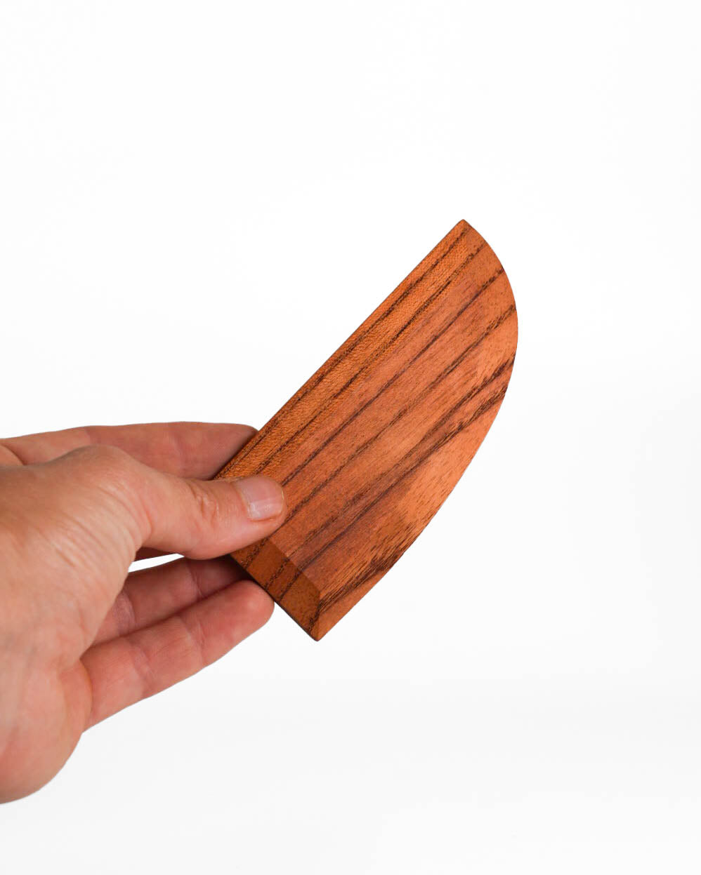 Small wooden kidney rib pottery tool, GLOST Glaze Studio