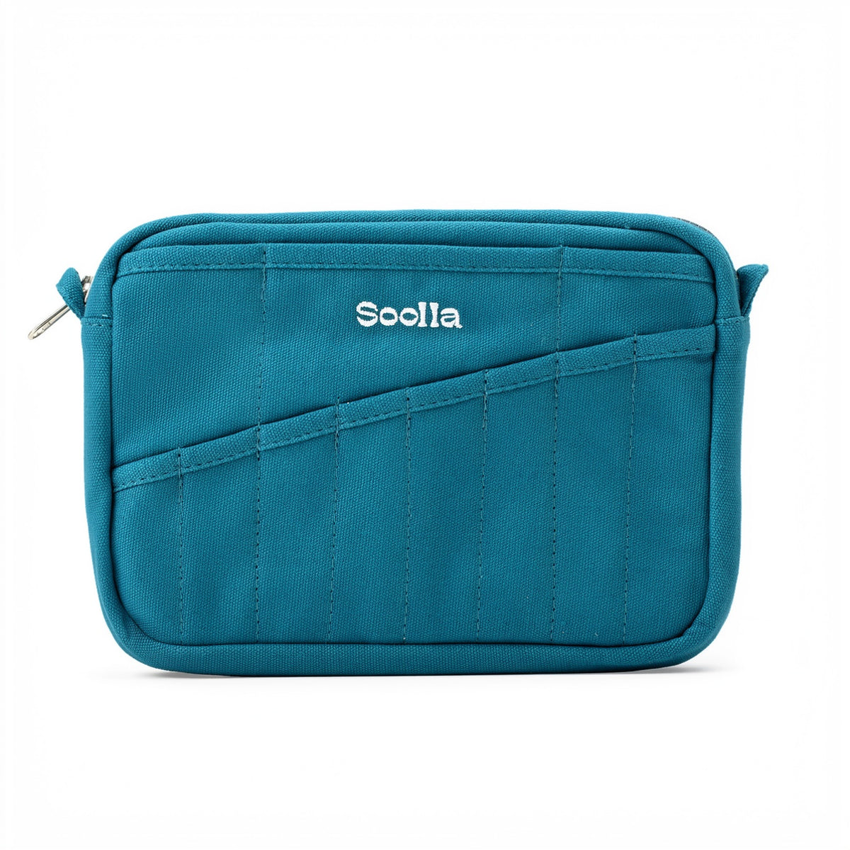 Soolla Studio Pouch, Canvas Tool Pouch in Aquamarine